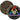 1 Year Sobriety Coin | Crystallized Rainbow Triplate AA Chip | Celebrate Recovery Anniversary Token (Black)